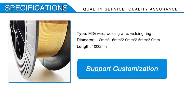 Aluminum Bronze Welding Wire Aws A5.7 / Er Cual-A1