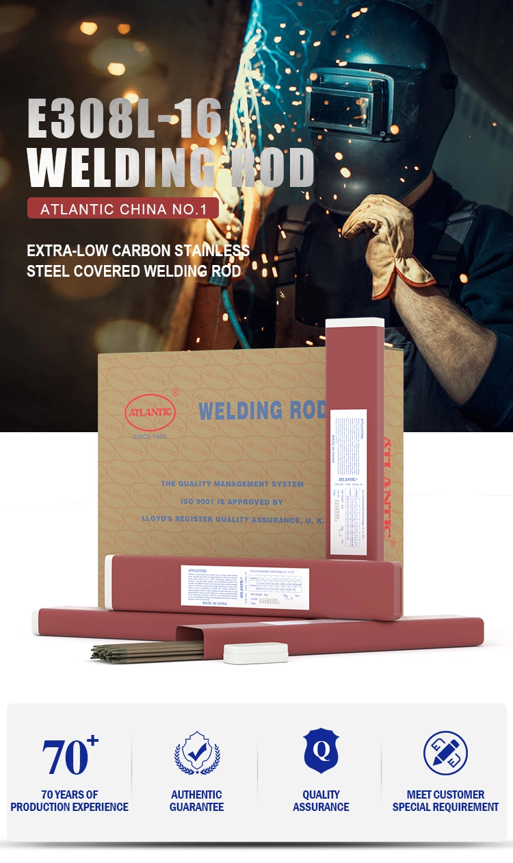 Atlantic TIG Welding Rod E308L-16 Aluminum Welding Rod Low Price